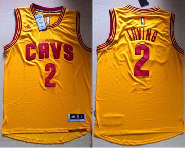 Kyrie Irving Cleveland Cavaliers gold jersey