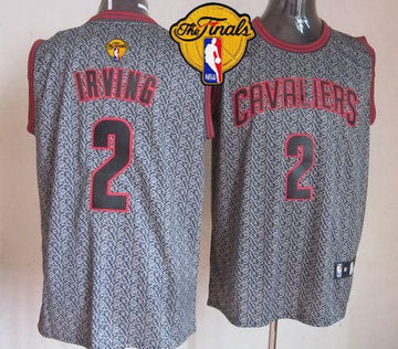 Kyrie Irving Cleveland Cavaliers grey Fashion Static jersey
