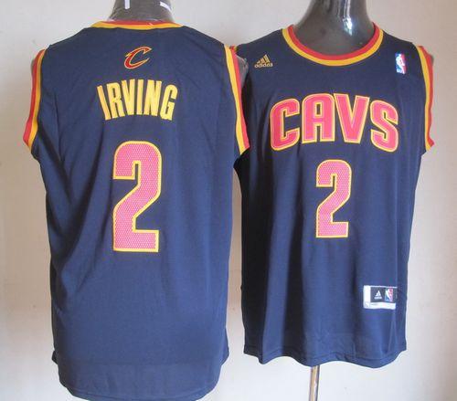 Kyrie Irving Cleveland Cavaliers navy jersey
