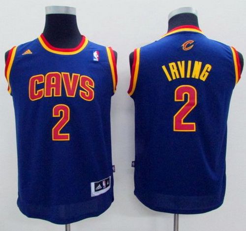 Kyrie Irving Cleveland Cavaliers navy jersey