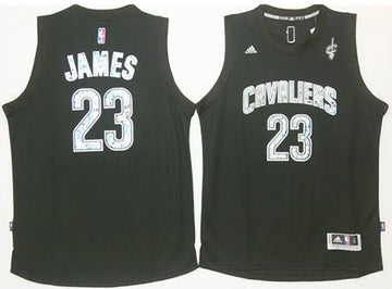 LeBron James Cleveland Cavaliers black Fashion jersey