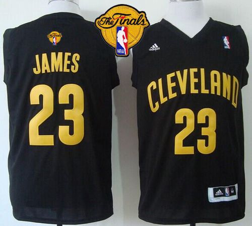 LeBron James Cleveland Cavaliers black Fashion jersey