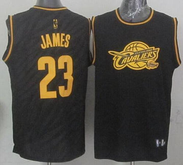 LeBron James Cleveland Cavaliers black Fashion jersey