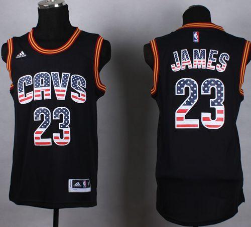 LeBron James Cleveland Cavaliers black Fashion jersey