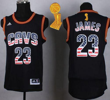 LeBron James Cleveland Cavaliers black Fashion jersey