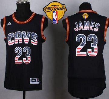 LeBron James Cleveland Cavaliers black Fashion jersey