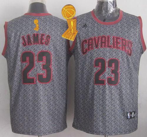 LeBron James Cleveland Cavaliers grey Fashion Static jersey