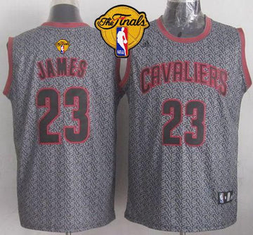 LeBron James Cleveland Cavaliers grey Fashion Static jersey