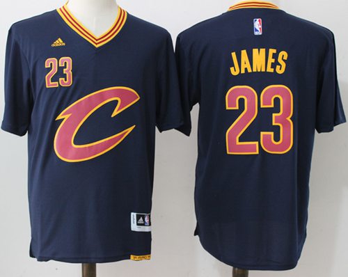 LeBron James Cleveland Cavaliers navy jersey