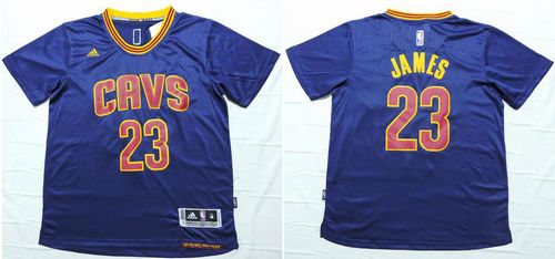 LeBron James Cleveland Cavaliers navy jersey