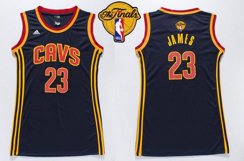 LeBron James Cleveland Cavaliers navy jersey