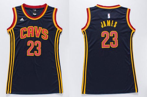 LeBron James Cleveland Cavaliers navy jersey