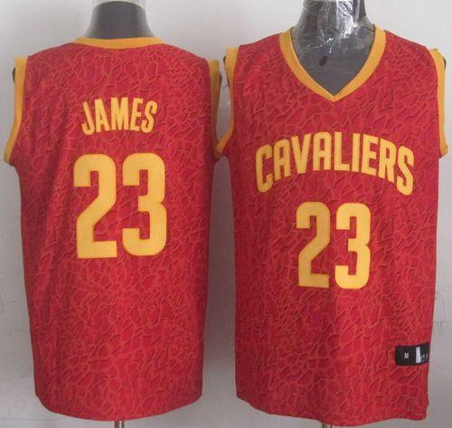 LeBron James Cleveland Cavaliers red jersey