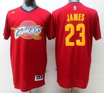 LeBron James Cleveland Cavaliers red Fashion jersey