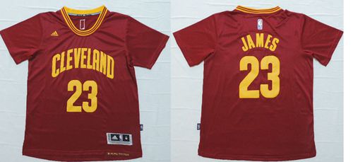 LeBron James Cleveland Cavaliers red jersey