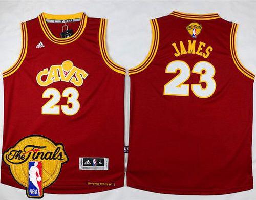LeBron James Cleveland Cavaliers red Alternate jersey