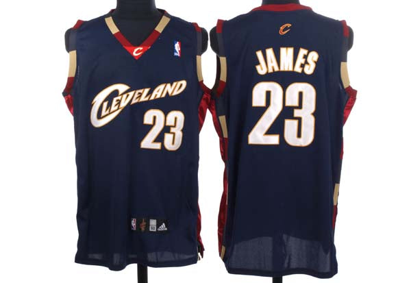 LeBron James Cleveland Cavaliers blue jersey