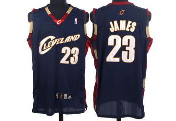 LeBron James Cleveland Cavaliers blue jersey