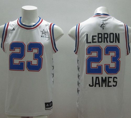 LeBron James Cleveland Cavaliers white jersey