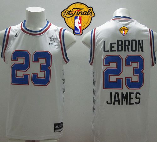 LeBron James Cleveland Cavaliers white jersey