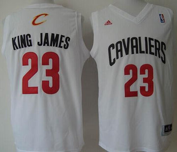 LeBron James Cleveland Cavaliers white jersey