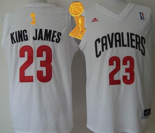 LeBron James Cleveland Cavaliers white jersey