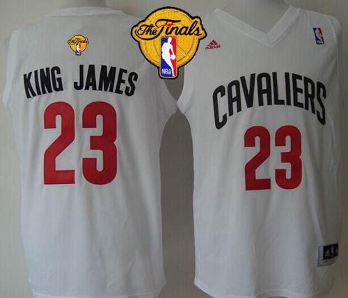 LeBron James Cleveland Cavaliers white jersey