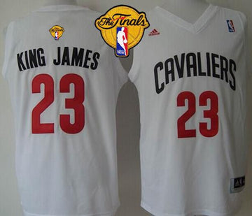 LeBron James Cleveland Cavaliers white jersey