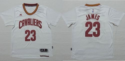 LeBron James Cleveland Cavaliers white jersey