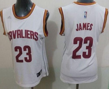 LeBron James Cleveland Cavaliers white Home jersey