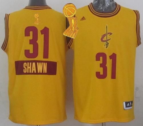 Shawn Marion Cleveland Cavaliers yellow jersey