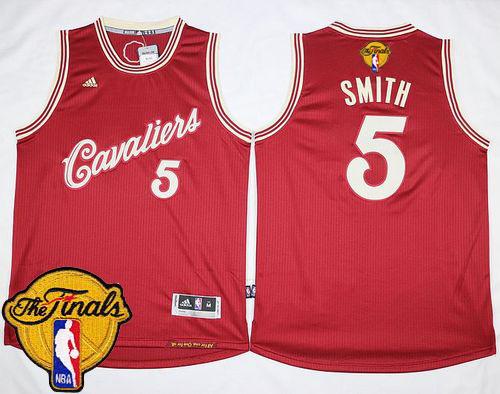 JR Smith Cleveland Cavaliers red jersey