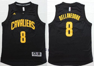 Matthew Dellavedova Cleveland Cavaliers black Fashion jersey