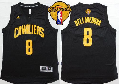 Matthew Dellavedova Cleveland Cavaliers black Fashion jersey