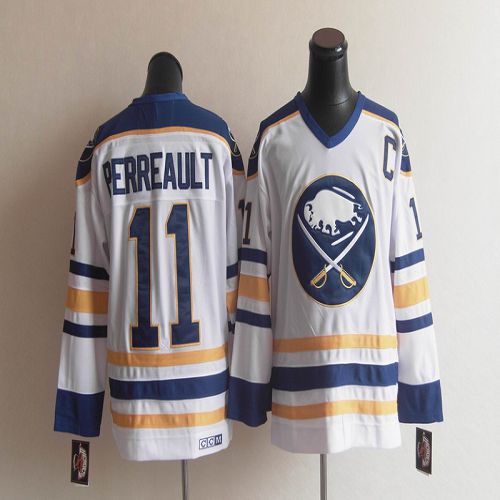 CCM Buffalo Sabres white Throwback jersey