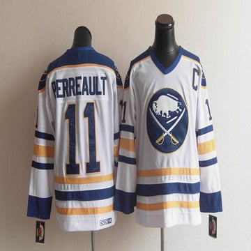 CCM Buffalo Sabres white Throwback jersey