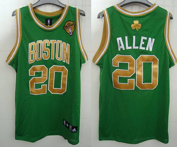 Ray Allen Boston Celtics green jersey