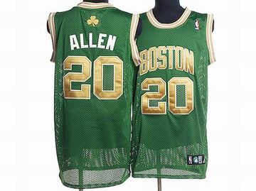 Ray Allen Boston Celtics green jersey