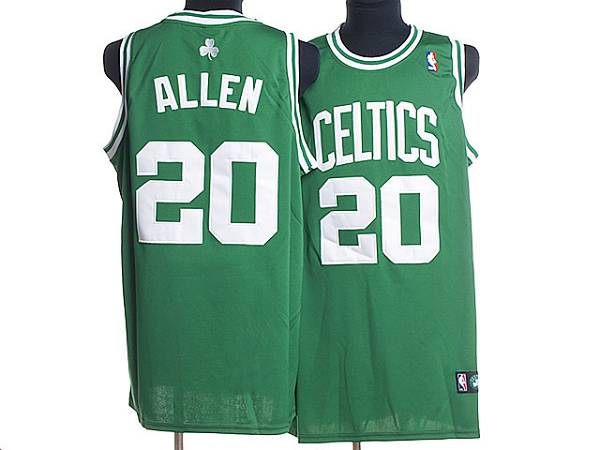 Ray Allen Boston Celtics green jersey