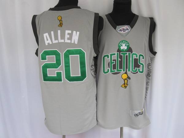 Ray Allen Boston Celtics grey jersey