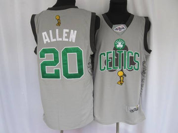 Ray Allen Boston Celtics grey jersey