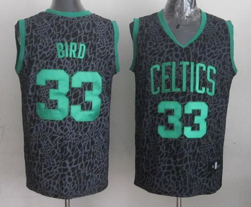 Larry Bird Boston Celtics black jersey