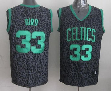 Larry Bird Boston Celtics black jersey