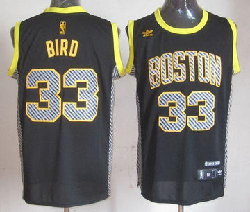 Larry Bird Boston Celtics black Fashion jersey