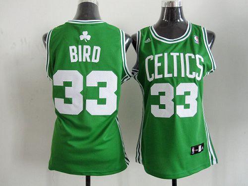 Larry Bird Boston Celtics green Road jersey