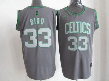 Larry Bird Boston Celtics grey Fashion jersey