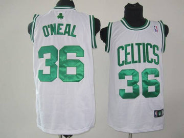 O'Neal Boston Celtics white jersey