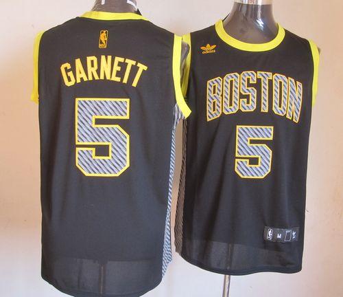 Kevin Garnett Boston Celtics black Fashion jersey