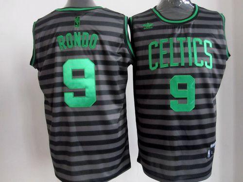 Rajon Rondo Boston Celtics black-grey jersey