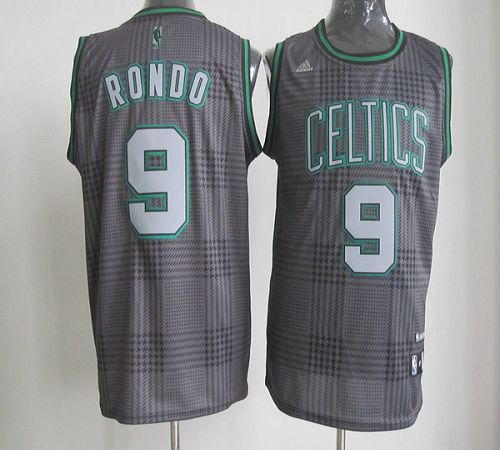 Rajon Rondo Boston Celtics black Fashion jersey